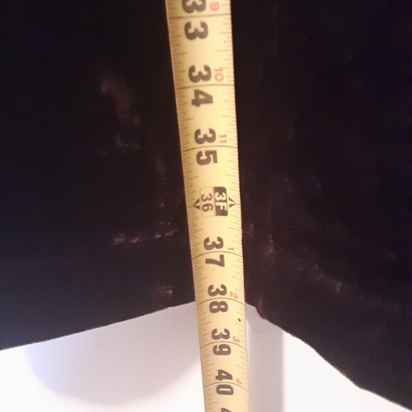 Faconnable Full Zip Velour Rayon Jacket Mens L Purple Almost Black Field Coat - Picture 8 of 8